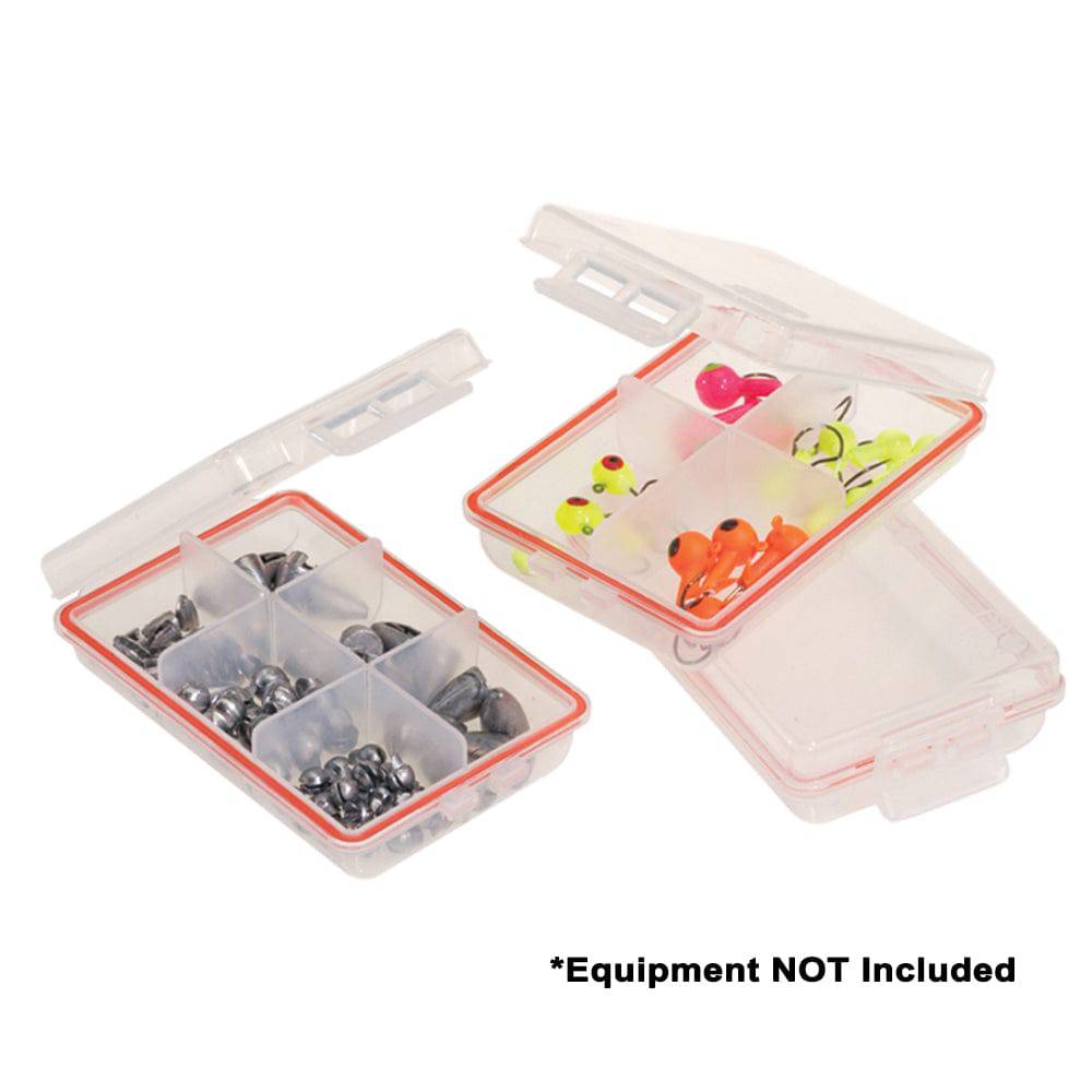 Plano Waterproof Terminal 3-Pack Tackle Boxes - Clear [106100] - Twin Screws Marine Service