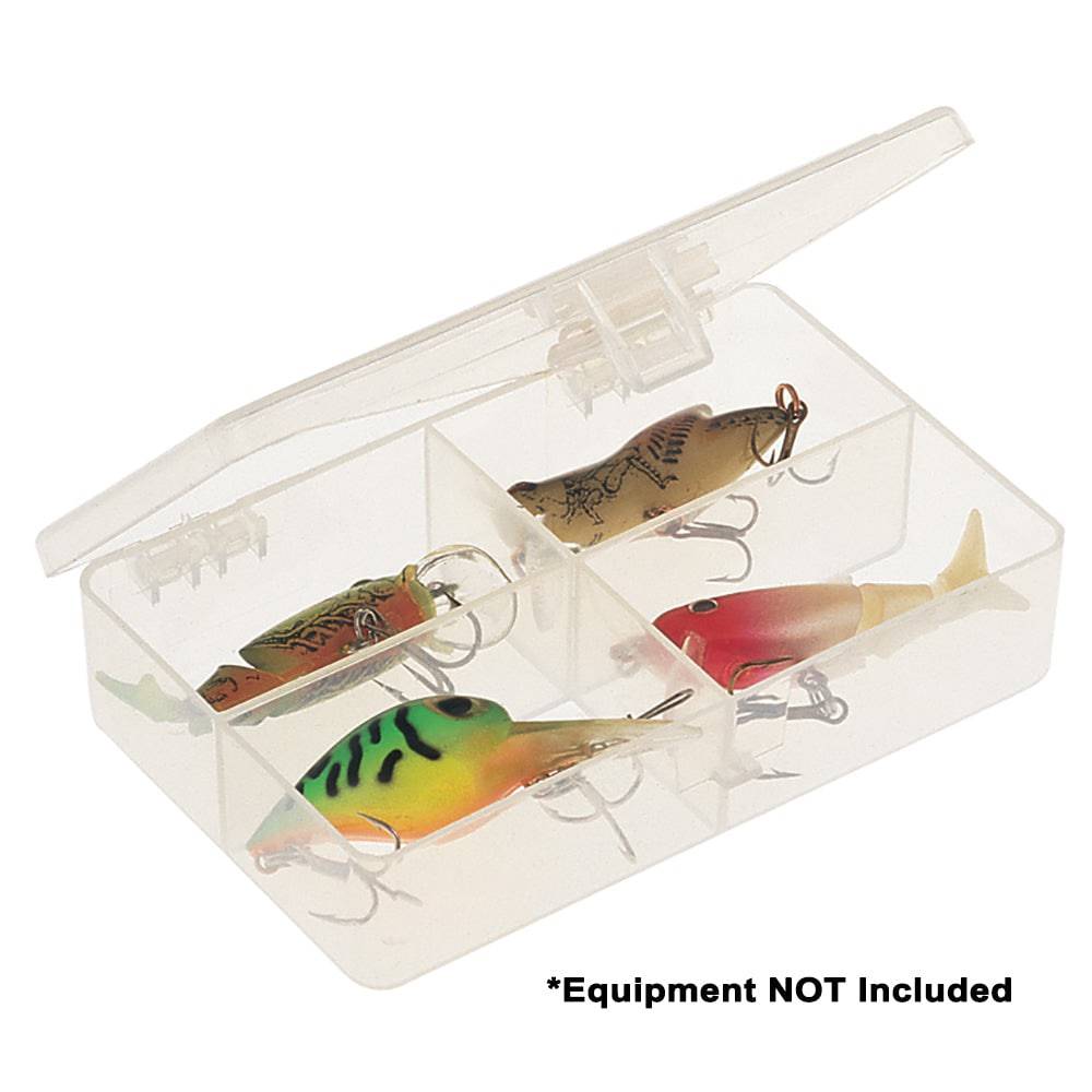 Plano Four-Compartment Tackle Organizer - Clear [344840] - Twin Screws Marine Service