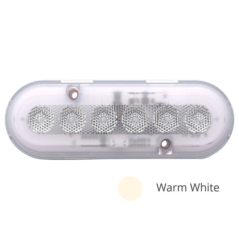 OceanLED M6 Gen2 Mast Light - Surface Mount - Warm White [011204WW] - Twin Screws Marine Service