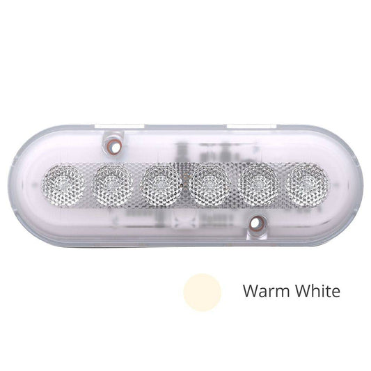 OceanLED M6 Gen2 Mast Light - Surface Mount - Warm White [011204WW] - Twin Screws Marine Service