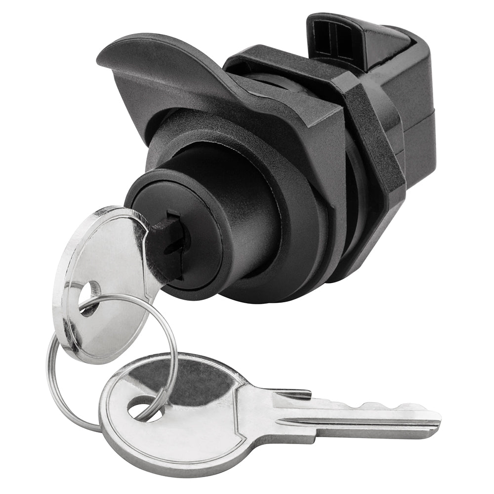 Whitecap Locking Push Button Latch [S-0232C] - Twin Screws Marine Service