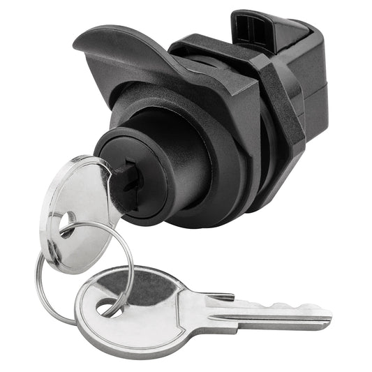 Whitecap Locking Push Button Latch [S-0232C] - Twin Screws Marine Service
