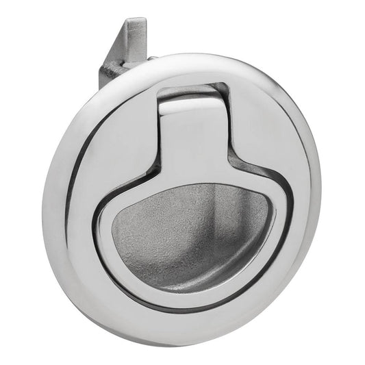 Whitecap Slam Latch Stainless Steel Non-Locking Ring Pull [6135C] - Twin Screws Marine Service