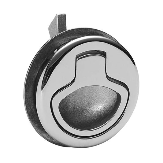 Whitecap Mini Slam Latch Stainless Steel Non-Locking Pull Ring [6137C] - Twin Screws Marine Service