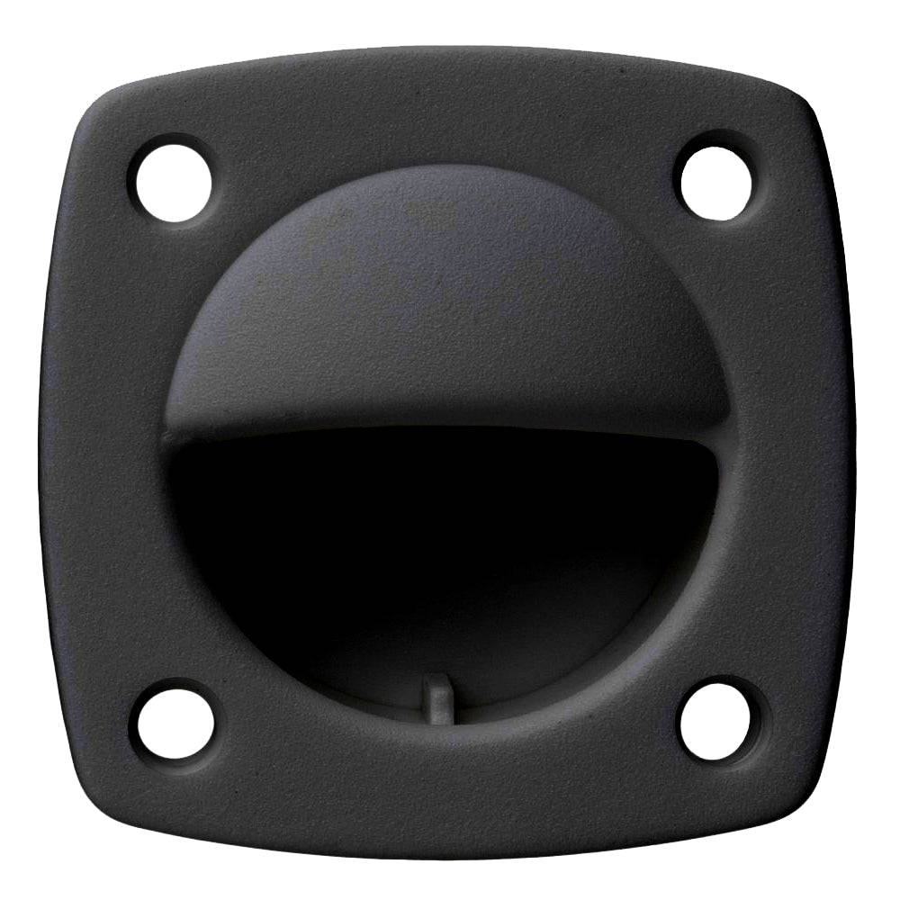 Whitecap Nylon Flush Pull - Small - Black [3360BC] - Twin Screws Marine Service