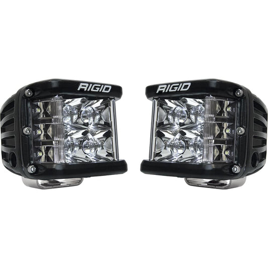 RIGID Industries D-SS Series PRO Spot Surface Mount - Pair - Black [262213] - Twin Screws Marine Service