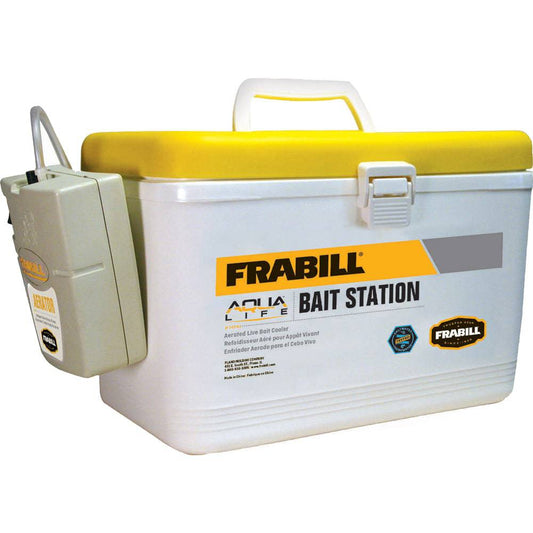 Frabill Bait Box w/Aerator - 8 Quart [14042] - Twin Screws Marine Service