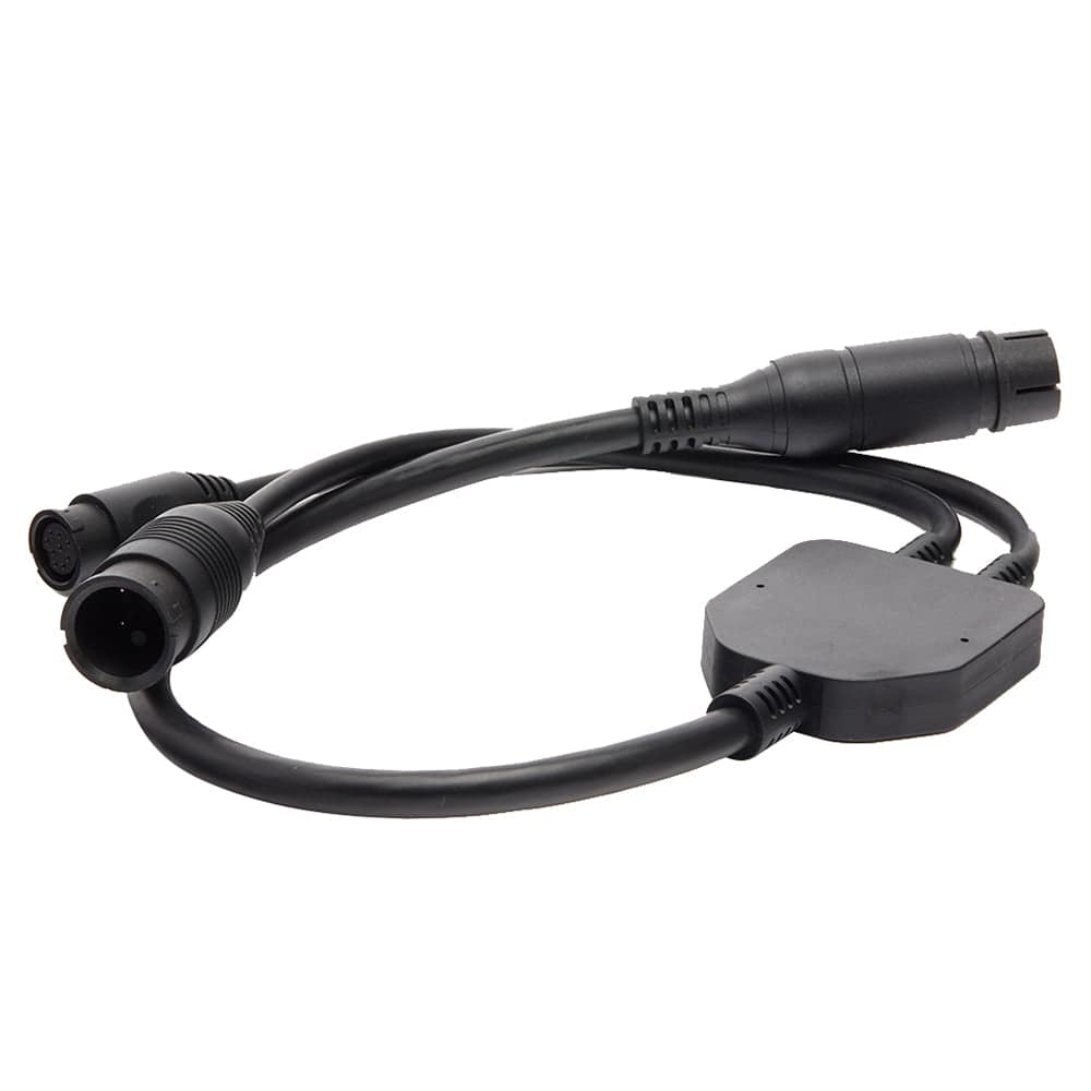 Raymarine Adapter Cable - 25-Pin to 9-Pin  8-Pin - Y-Cable to DownVision  CP370 Transducer to Axiom RV [A80494] - Twin Screws Marine Service