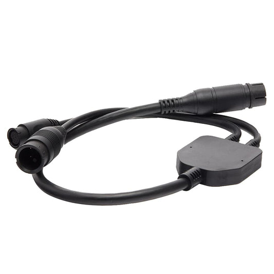 Raymarine Adapter Cable - 25-Pin to 9-Pin  8-Pin - Y-Cable to DownVision  CP370 Transducer to Axiom RV [A80494] - Twin Screws Marine Service