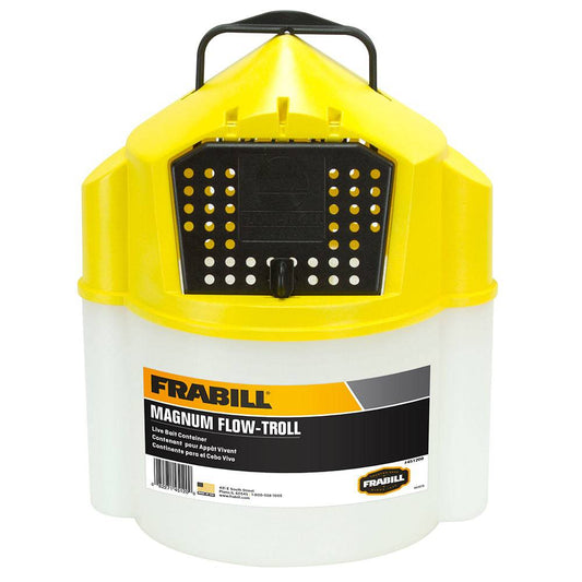 Frabill Magnum Flow Troll Bucket - 10 Quart [451200] - Twin Screws Marine Service