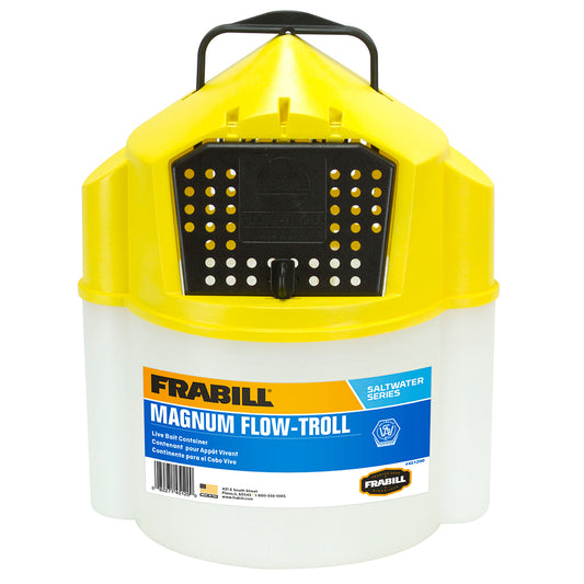 Frabill Magnum Flow Troll Shrimp Bucket - 10 Quart [451205] - Twin Screws Marine Service