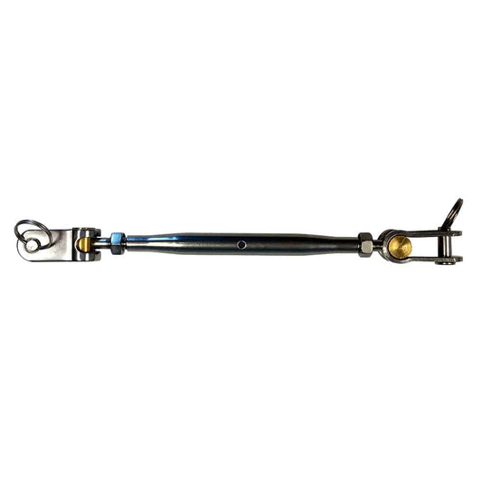 C. Shreman Johnson Jaw/Jaw Tubular Turnbuckle - Short [04-110S] - Twin Screws Marine Service