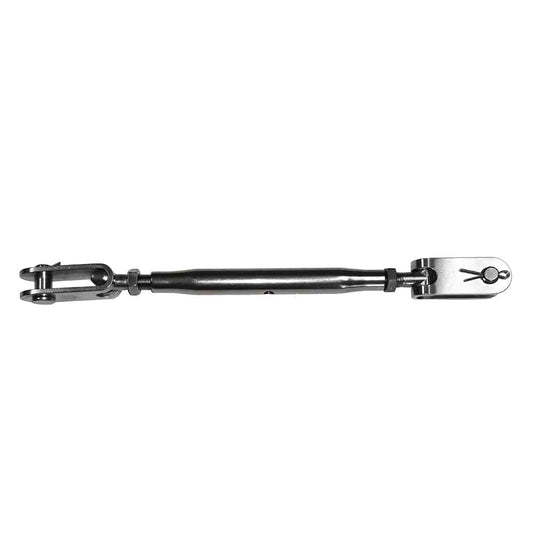 C. Sherman Johnson Jaw/Jaw Tubular Turnbuckle T-Style 3/8-24 Thread [06-110] - Twin Screws Marine Service