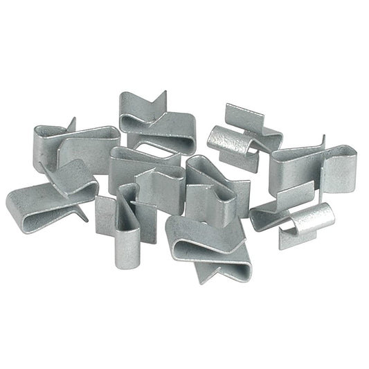 C.E. Smith Trailer Frame Clips - Zinc - 3/8" Wide - 10-Pack [16867A] - Twin Screws Marine Service