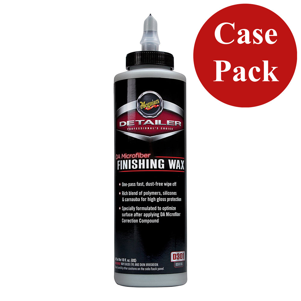 Meguiars DA Microfiber Finishing Wax - 16oz *Case of 6* [D30116CASE] - Twin Screws Marine Service