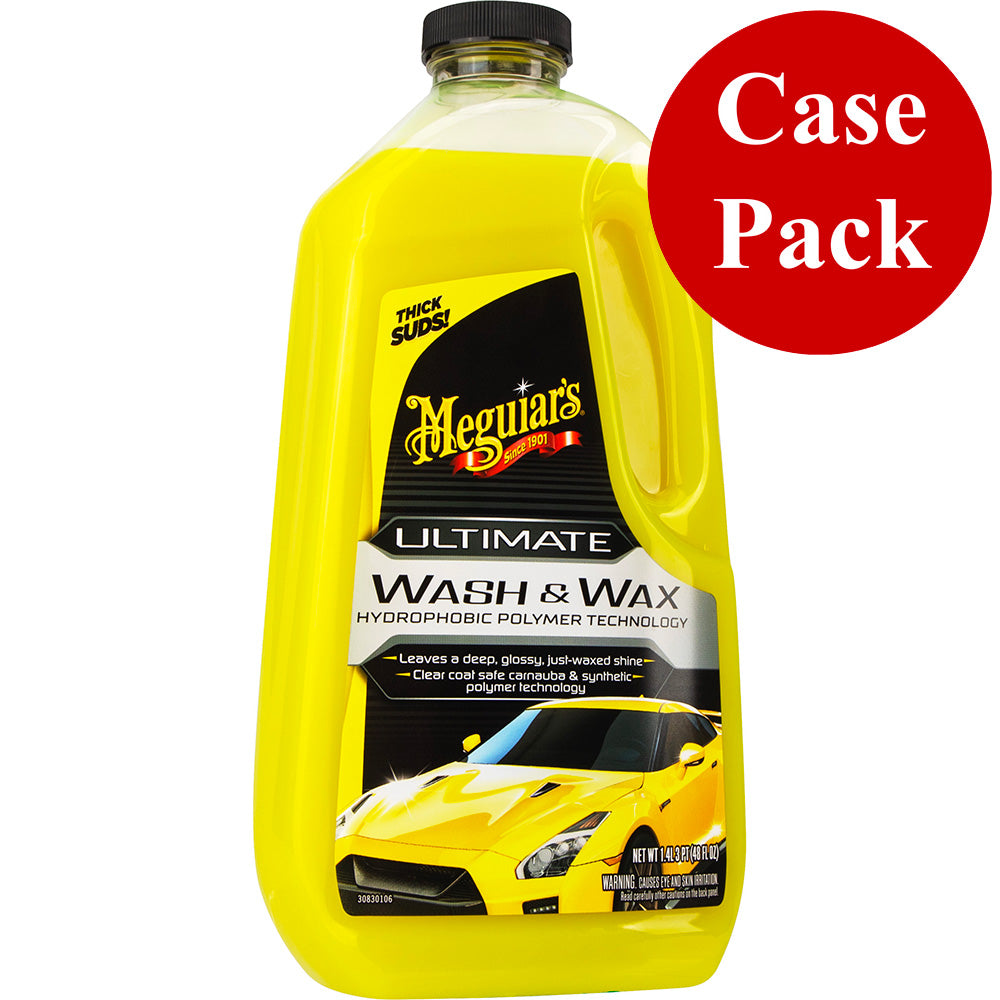 Meguiars Ultimate Wash  Wax - 1.4 Liters *Case of 6* [G17748CASE] - Twin Screws Marine Service