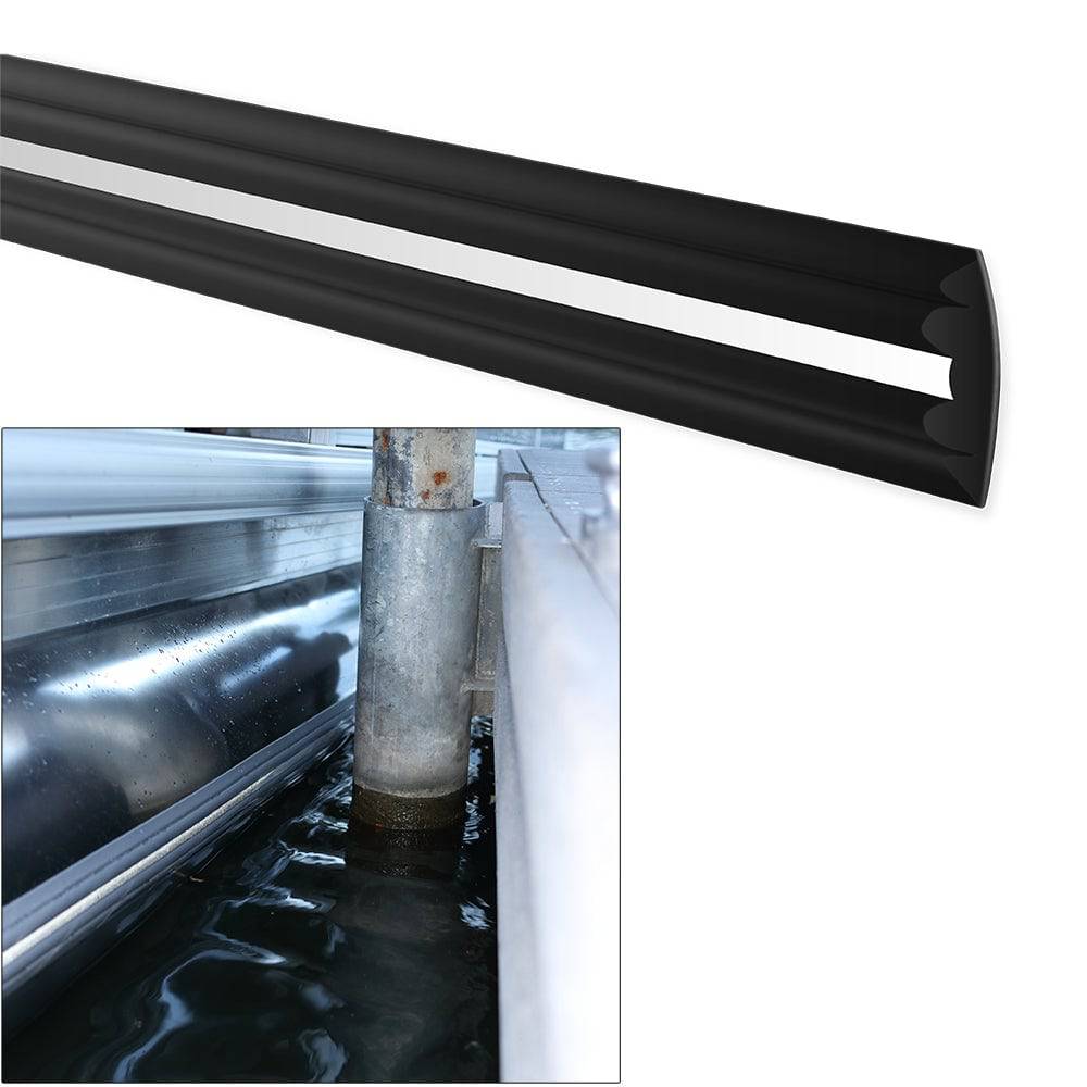 Megaware PontoonGuard - 40 Kit - (2) 20 Guards f/Pontoon Up To 25 - Black [30240] - Twin Screws Marine Service