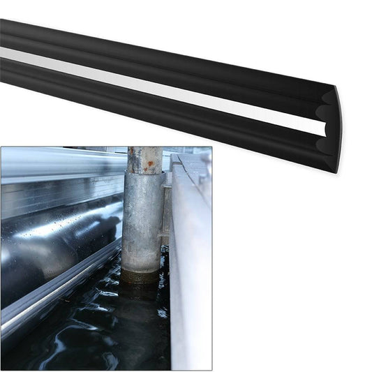 Megaware PontoonGuard - 40 Kit - (2) 20 Guards f/Pontoon Up To 25 - Black [30240] - Twin Screws Marine Service