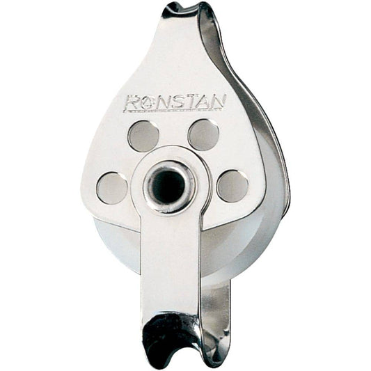 Ronstan Series 30 Utility Block - Single, Becket, Loop Head [RF681] - Twin Screws Marine Service