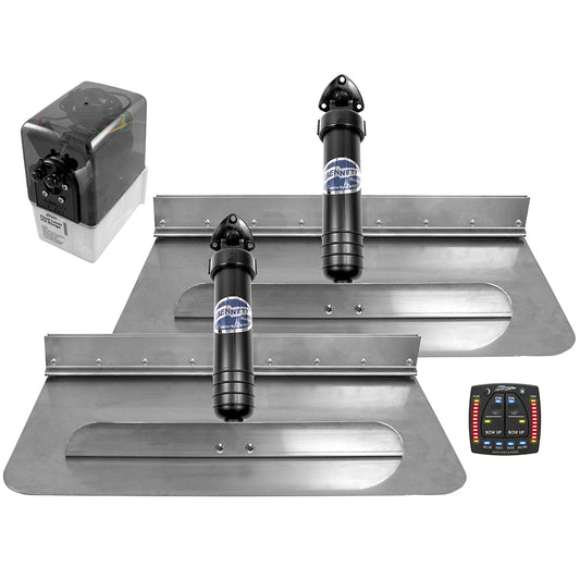 Bennett 249ATP 24 x 9 Hydraulic Trim Tabs w/ATP [249ATP] - Twin Screws Marine Service