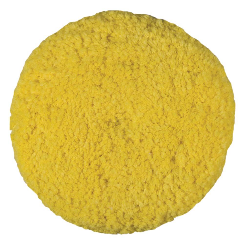 Presta Rotary Blended Wool Buffing Pad - Yellow Medium Cut [890142] - Twin Screws Marine Service