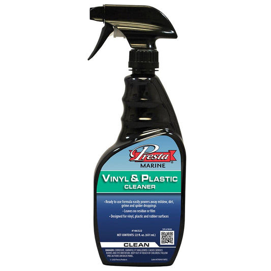 Presta Marine Vinyl  Plastic Cleaner - 22oz [166322] - Twin Screws Marine Service