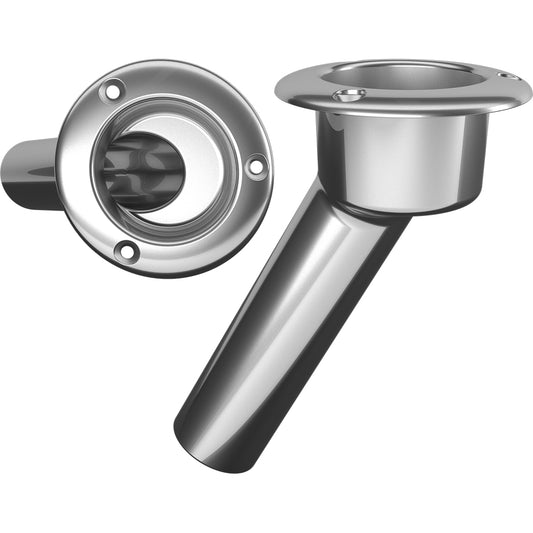 Mate Series Stainless Steel 30 Rod  Cup Holder - Open - Round Top [C1030ND] - Twin Screws Marine Service