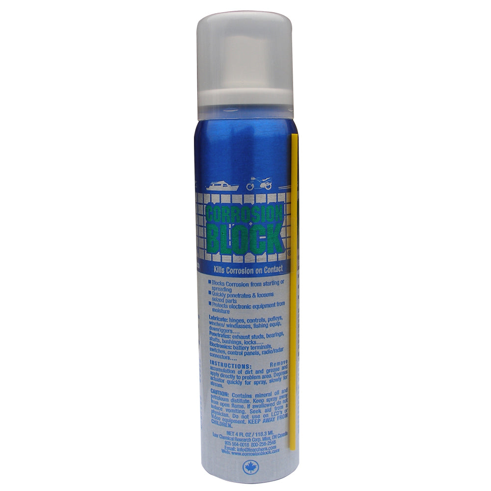 Corrosion Block Liquid Pump Spray - 4oz - Non-Hazmat, Non-Flammable  Non-Toxic [20002] - Twin Screws Marine Service