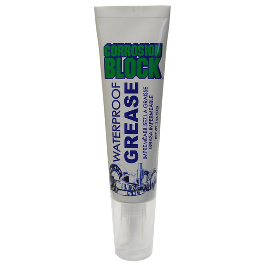 Corrosion Block High Performance Waterproof Grease - 2oz Tube - Non-Hazmat, Non-Flammable  Non-Toxic [25002] - Twin Screws Marine Service