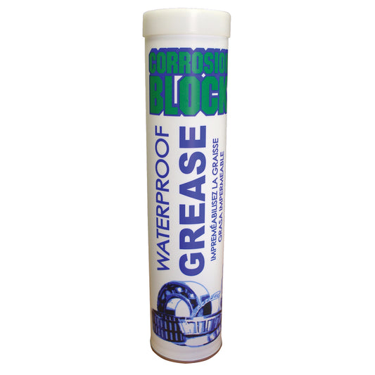 Corrosion Block High Performance Waterproof Grease - 14oz Cartridge - Non-Hazmat, Non-Flammable  Non-Toxic [25014] - Twin Screws Marine Service