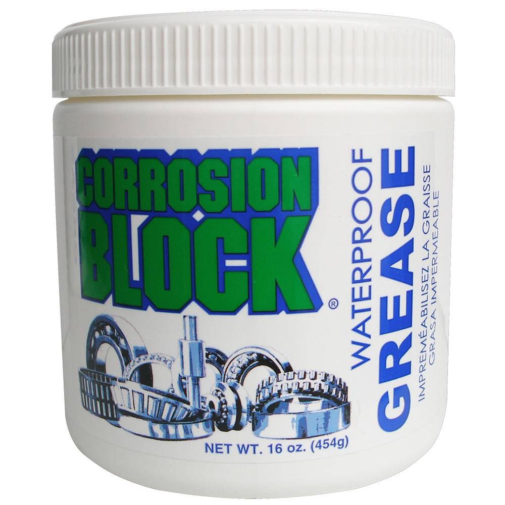 Corrosion Block High Performance Waterproof Grease - 16oz Tub - Non-Hazmat, Non-Flammable  Non-Toxic [25016] - Twin Screws Marine Service