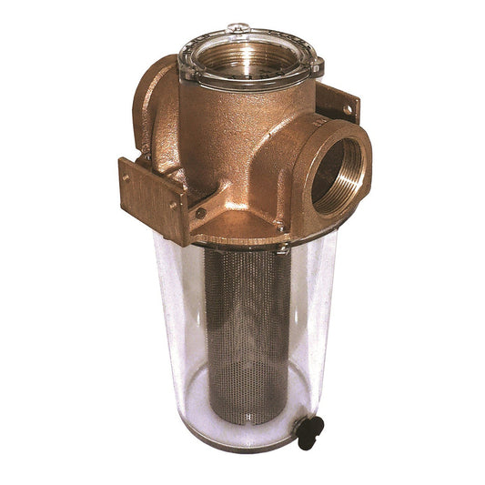 GROCO ARG-1250 Series 1-1/4" Raw Water Strainer w/Stainless Steel Basket [ARG-1250-S] - Twin Screws Marine Service