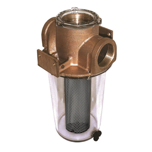 GROCO ARG-1250 Series 1-1/4" Raw Water Strainer w/Monel Basket [ARG-1250] - Twin Screws Marine Service