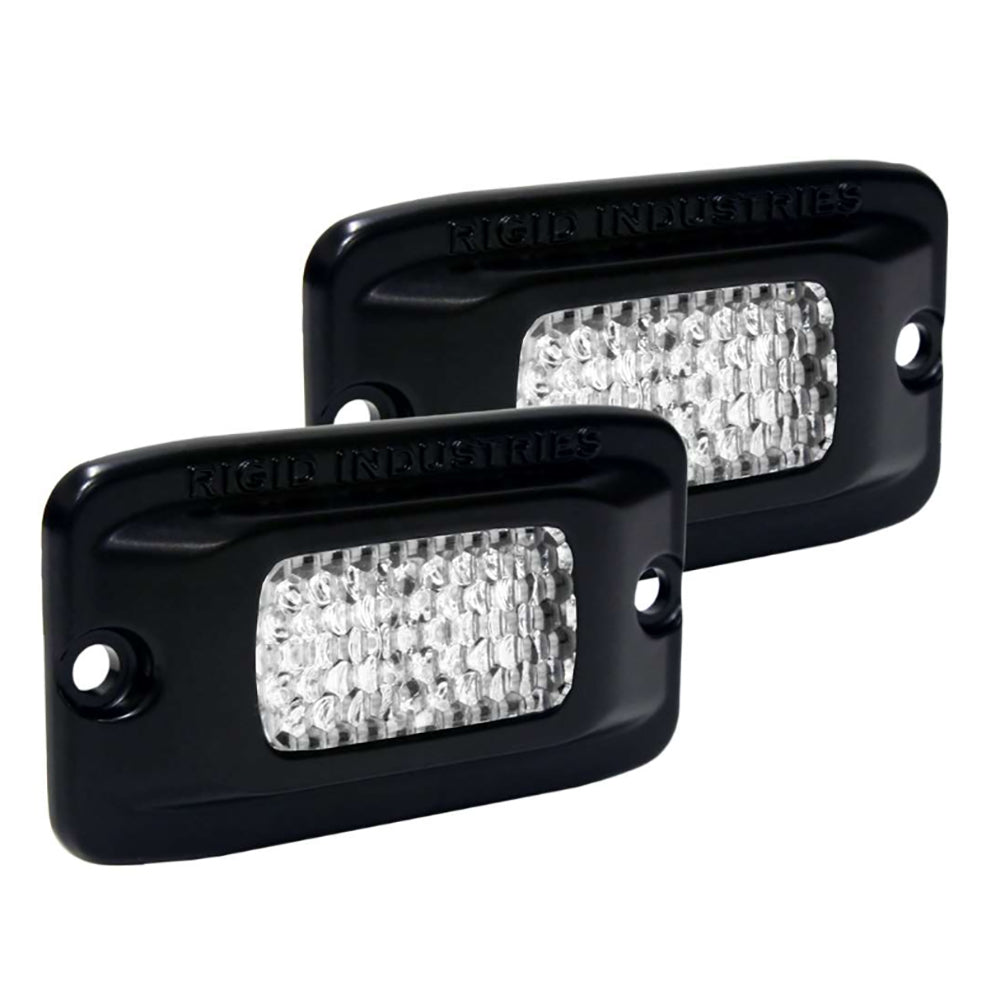 RIGID Industries SR-M Series PRO Diffused Backup Kit - Black [980013] - Twin Screws Marine Service