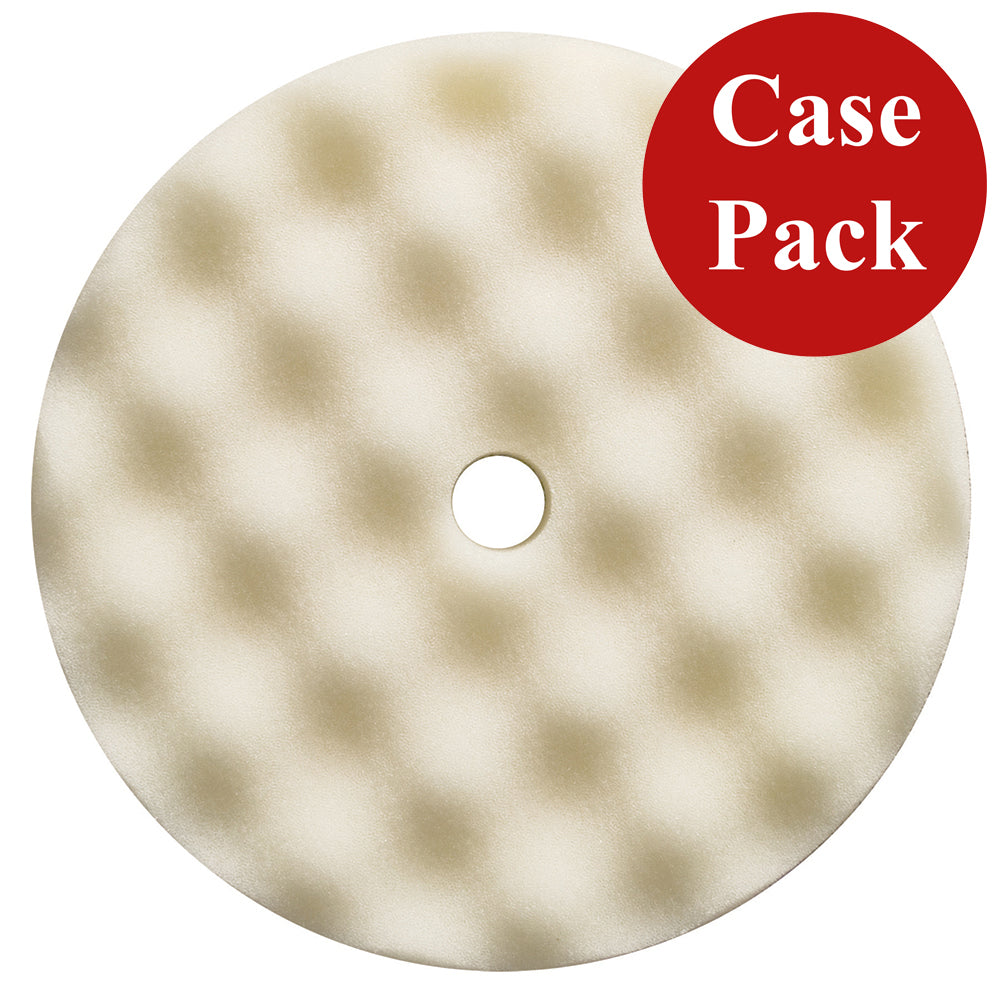 Presta White Foam Compounding Pad - *Case of 12* [890171CASE] - Twin Screws Marine Service