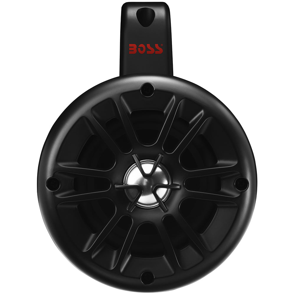 Boss Audio 4" BM40AMPBT Amplified Waketower Speakers - Matte Black - 500W [BM40AMPBT] - Twin Screws Marine Service