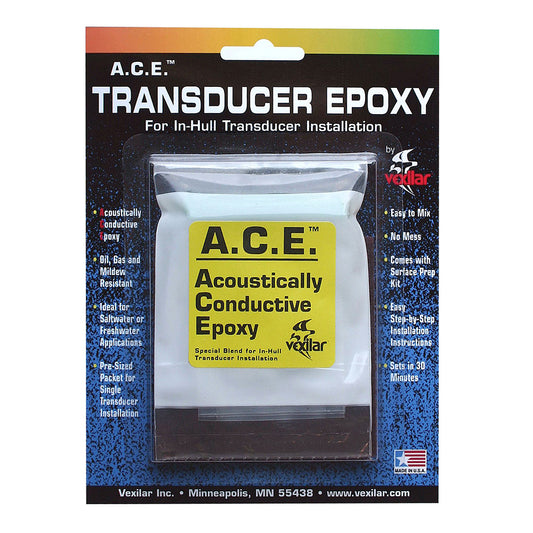 Vexilar A.C.E. Transducer Epoxy [ACE001] - Twin Screws Marine Service