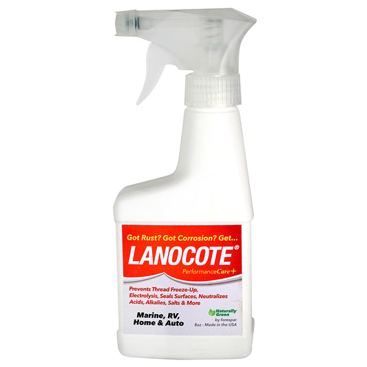 Forespar Lanocote Rust  Corrosion Solution - 8 oz. [770007] - Twin Screws Marine Service