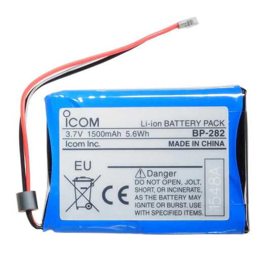 Icom BP-282 1500mAh Lithium-Ion Battery f/M25 [BP282] - Twin Screws Marine Service