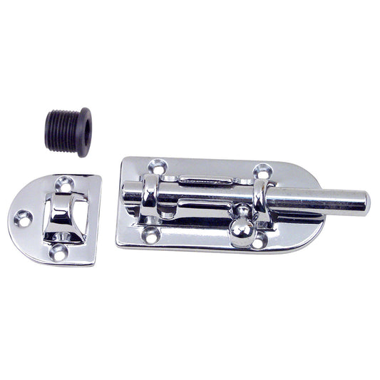 Perko Chrome Barrel Bolt - 5" [0947DP3CHR] - Twin Screws Marine Service