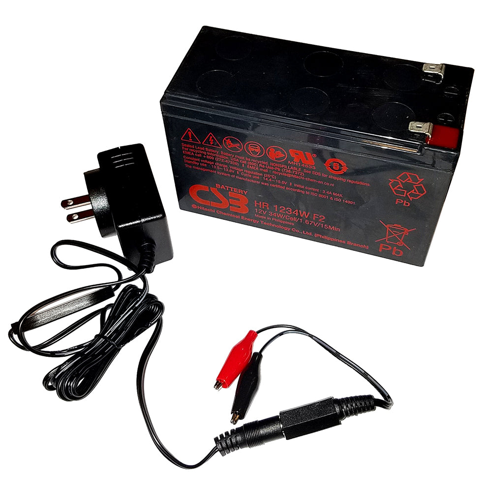Humminbird 9Ah 12V AGM Battery Kit [770030-1] - Twin Screws Marine Service
