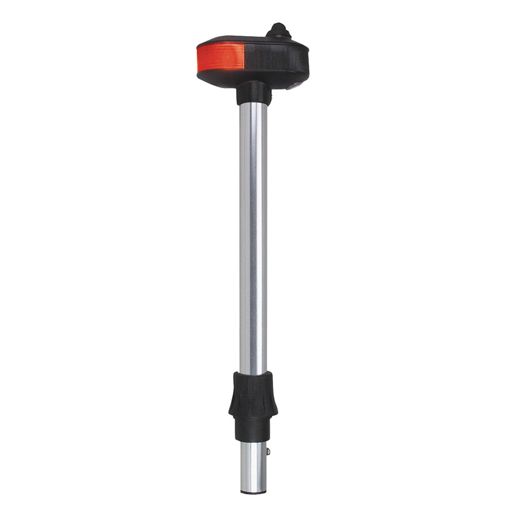 Perko Removable Bi-Color Pole  Utility Light 12" - Black [1421DP2CHR] - Twin Screws Marine Service