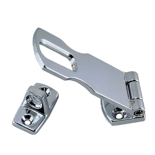 Perko Chrome Plated Zinc Hasp - 3" [1198DP2CHR] - Twin Screws Marine Service