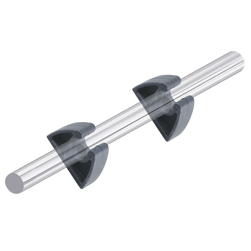 Perko Pole Storage Clips - Black - Pair [0477DP0BLK] - Twin Screws Marine Service