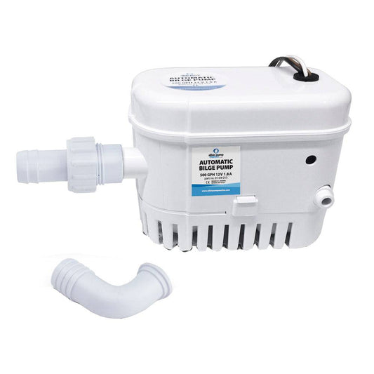 Albin Group Automatic Bilge Pump 500 GPH - 12V [01-04-015] - Twin Screws Marine Service