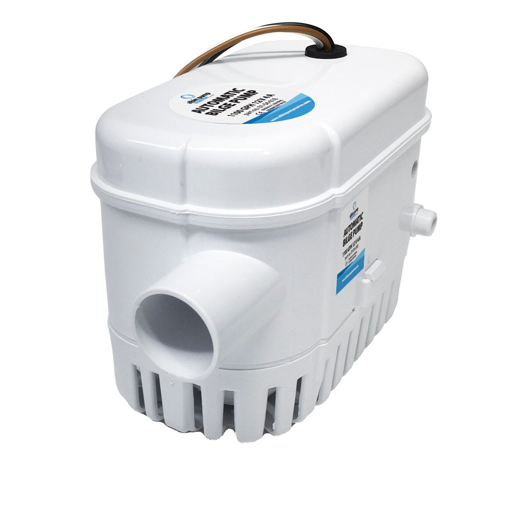 Albin Group Automatic Bilge Pump 1100 GPH - 12V [01-04-018] - Twin Screws Marine Service