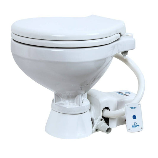 Albin Group Marine Toilet Standard Electric EVO Compact - 12V [07-02-004] - Twin Screws Marine Service