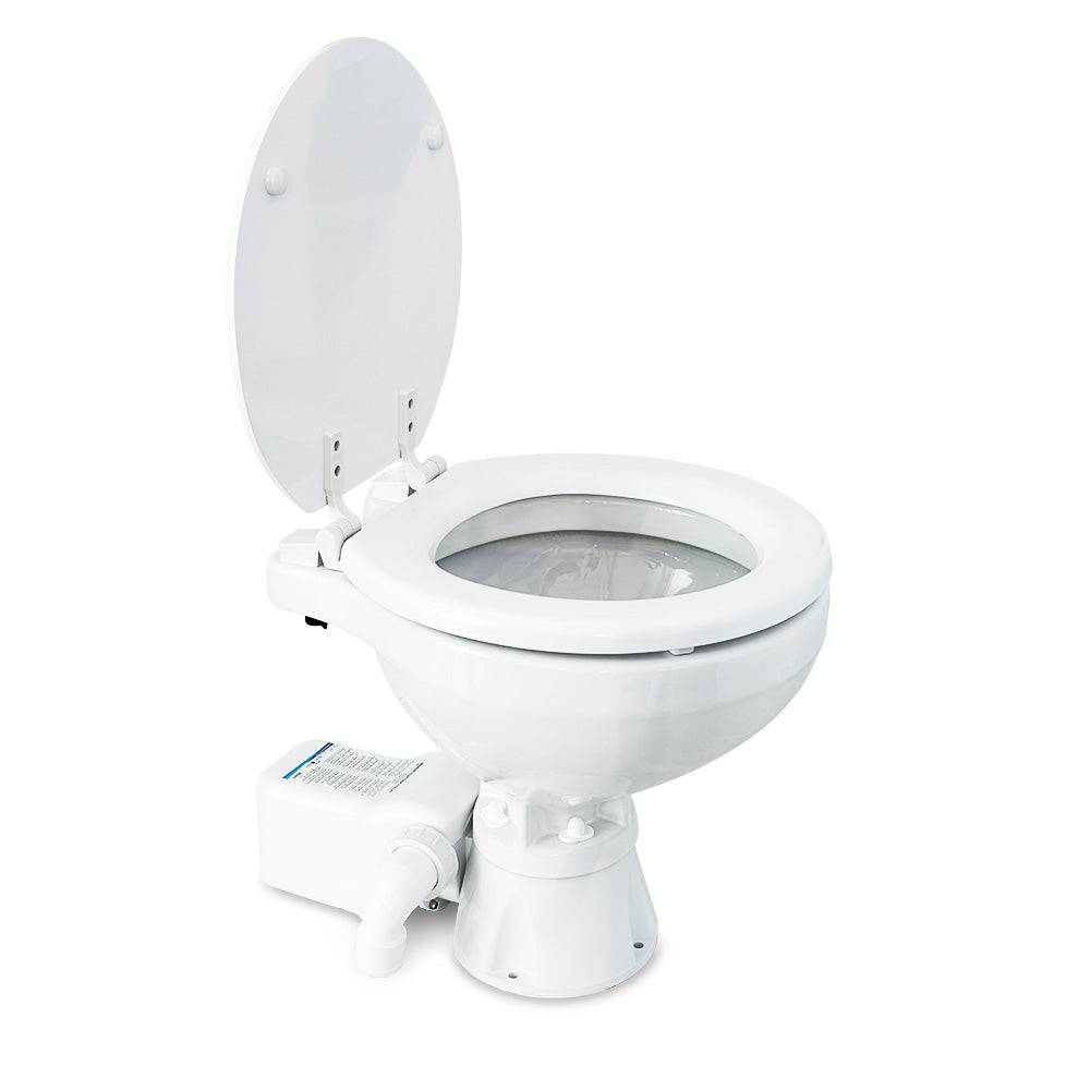 Albin Group Marine Toilet Silent Electric Compact - 12V [07-03-010] - Twin Screws Marine Service
