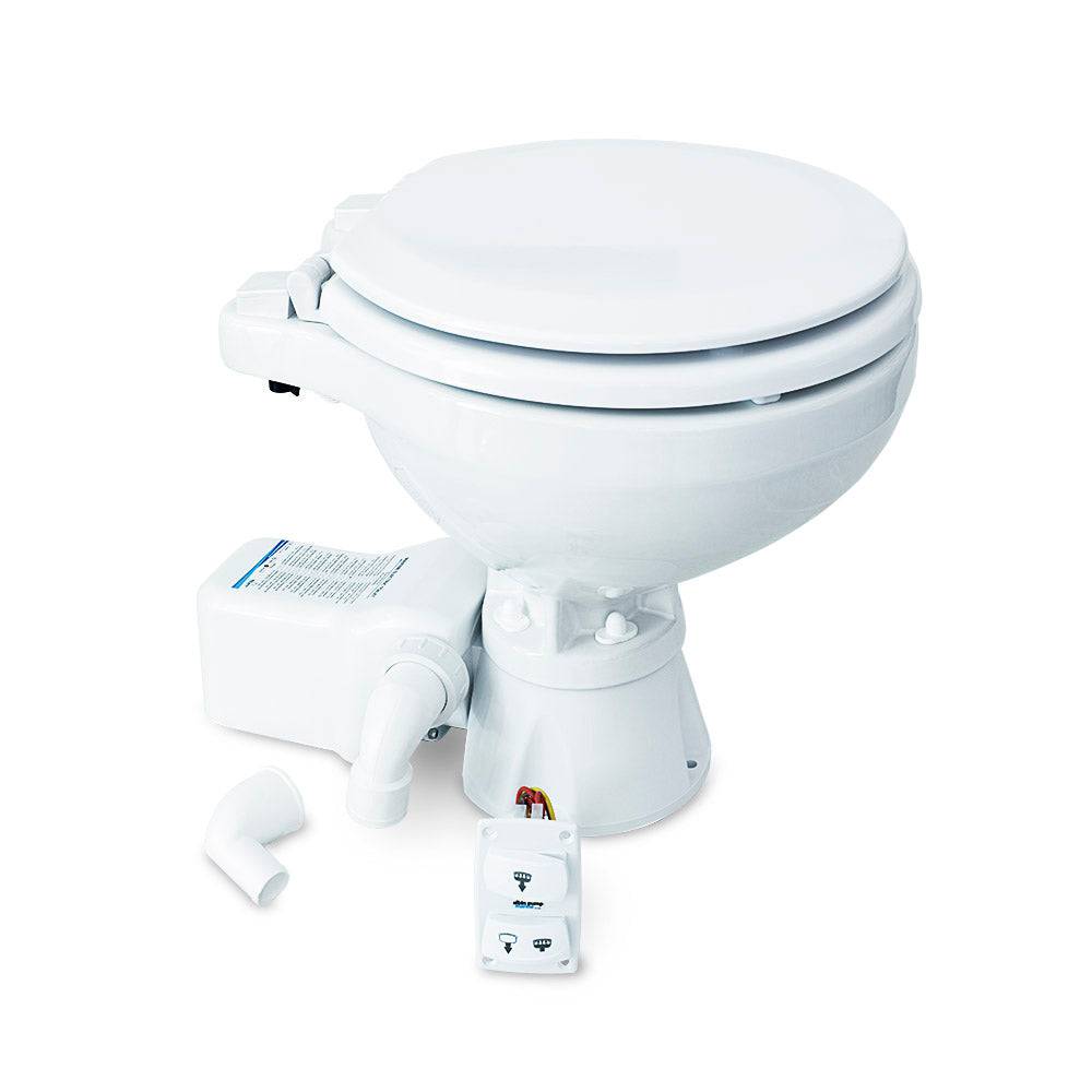 Albin Group Marine Toilet Silent Electric Compact - 12V [07-03-010] - Twin Screws Marine Service