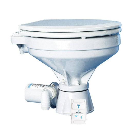 Albin Group Marine Toilet Silent Electric Comfort - 12V [07-03-012] - Twin Screws Marine Service